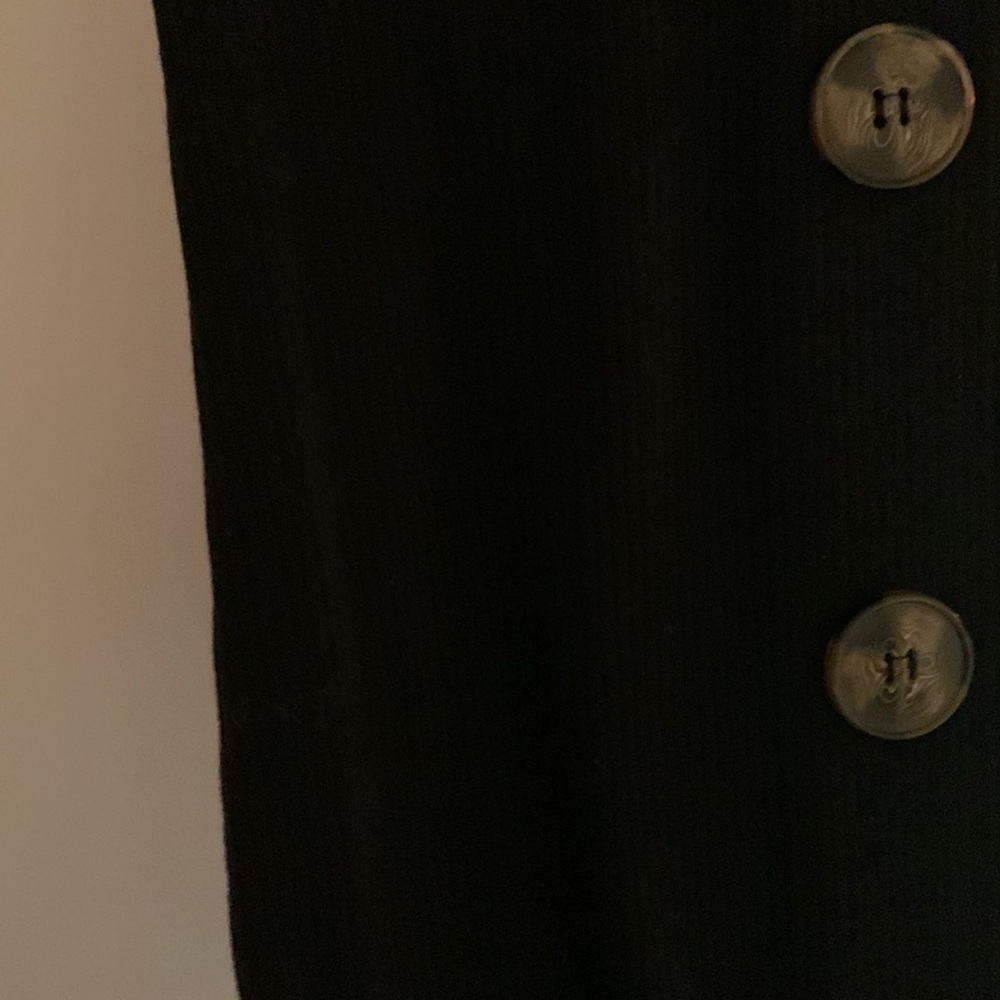 Black Ribbed Midi - Picture 3 of 3